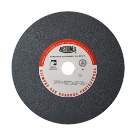 RUEDA GRIS VITRIFICADA 10" MOD. X46